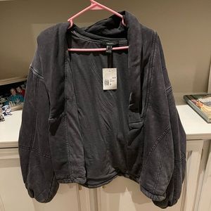 Forever21 oversized quilted jacket